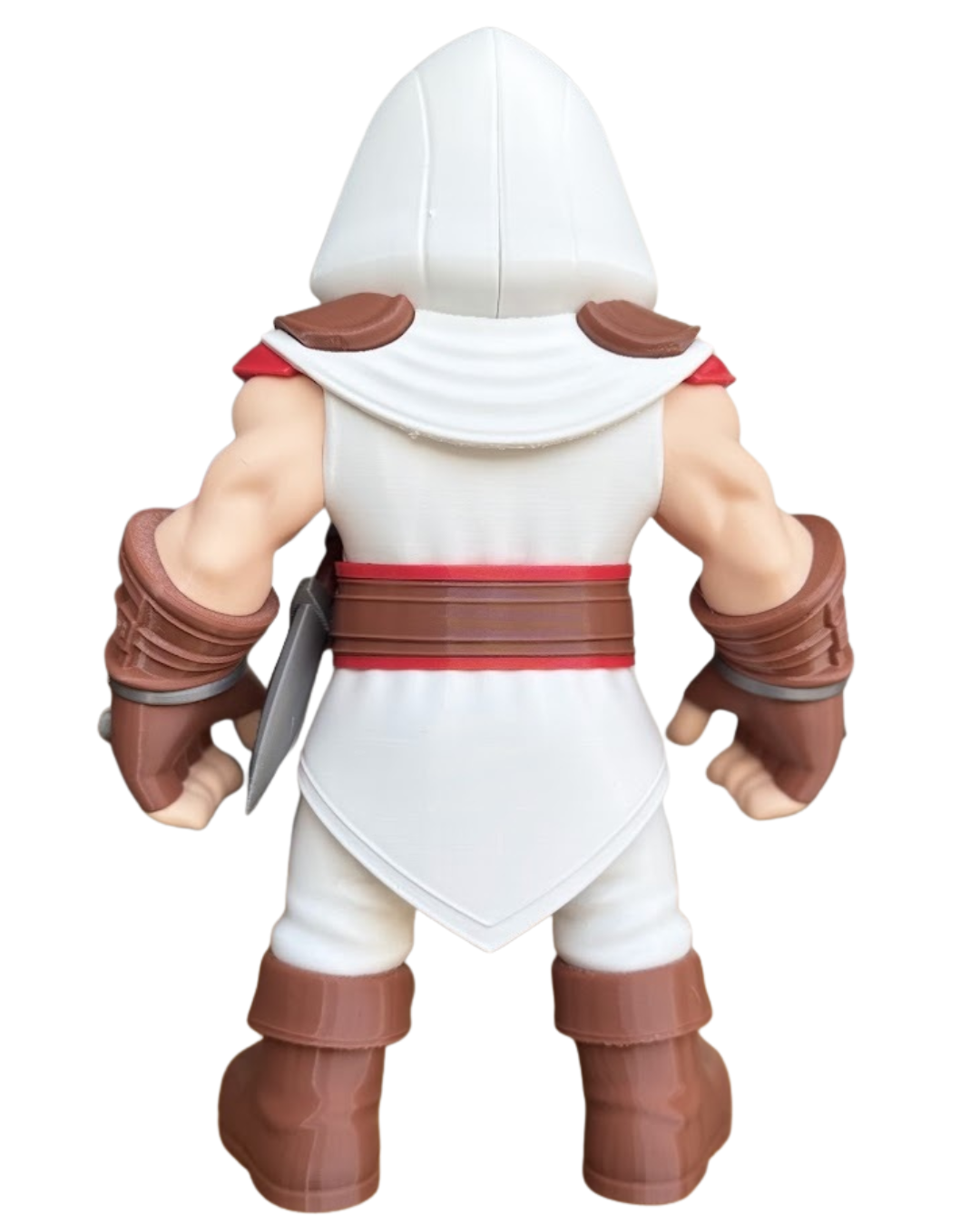 Stealth Plumber Assassin Figure| Gamer Collectible | Funny Parody Desk Decor