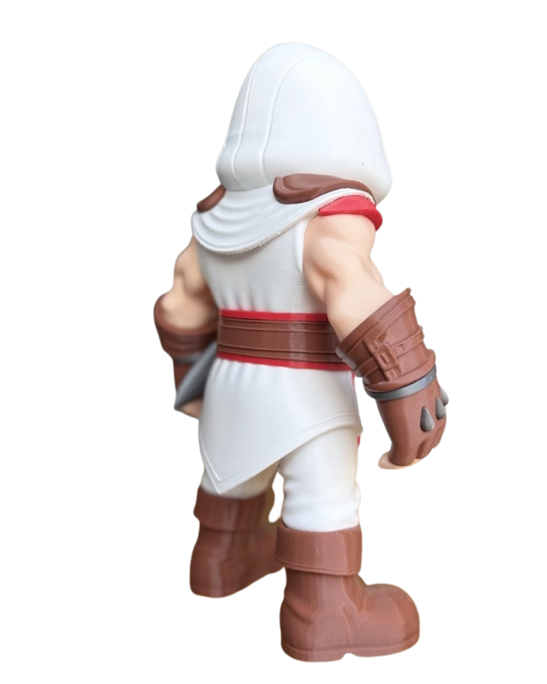 Stealth Plumber Assassin Figure| Gamer Collectible | Funny Parody Desk Decor