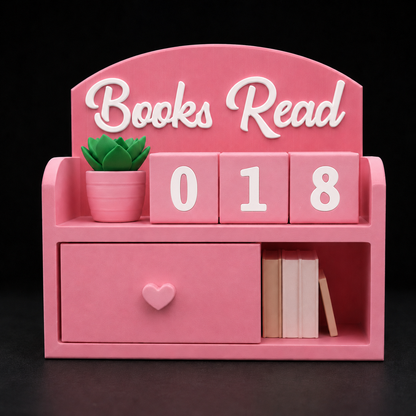 Tiny Shelf Reading Tracker 📚