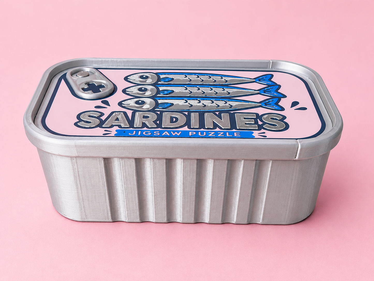 🐟💖 Kawaii Sardines Puzzle Tin 💖🐟