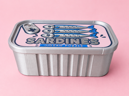 🐟💖 Kawaii Sardines Puzzle Tin 💖🐟