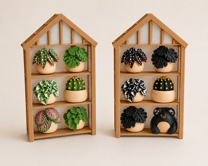 🌿✨ Tiny Plant Greenhouse Clicker Set ✨🌿