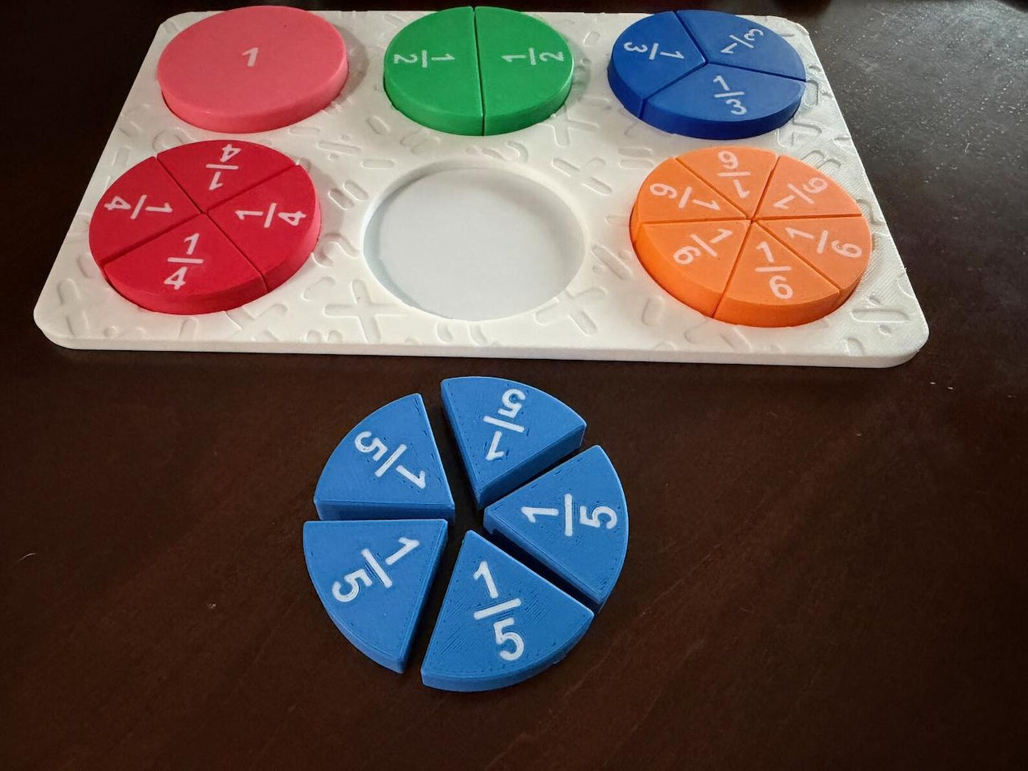 Hands On Fraction Learning Puzzle