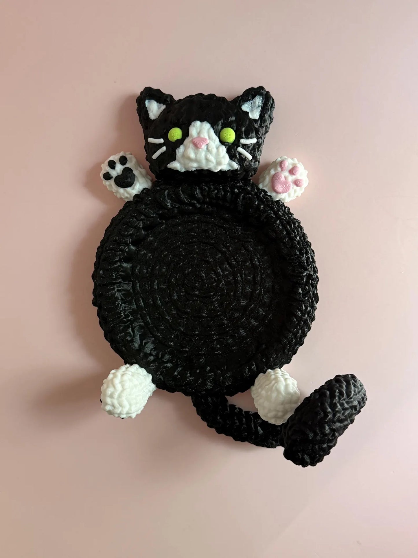 Cute Knitted Cat Coasters