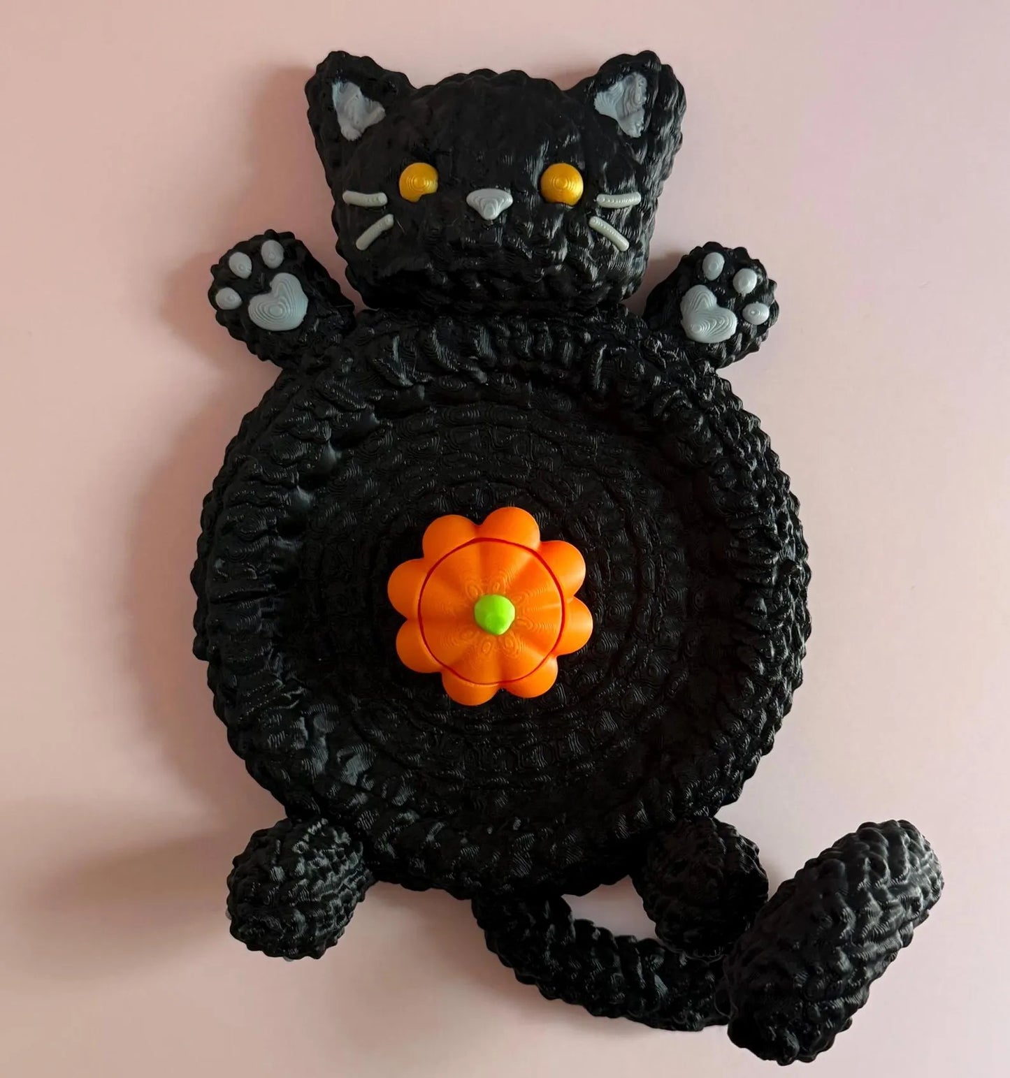 Cute Knitted Cat Coasters