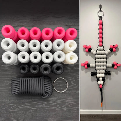 DIY Build Your Own Giant Pony Bead Opossum Keychain Kit  Nostalgia