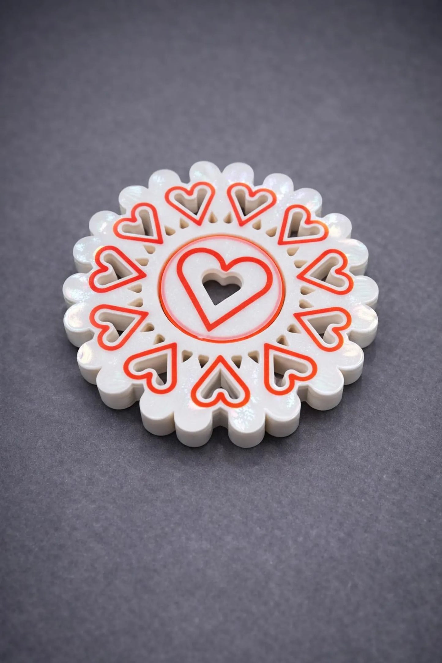Heart Fidget Spinner