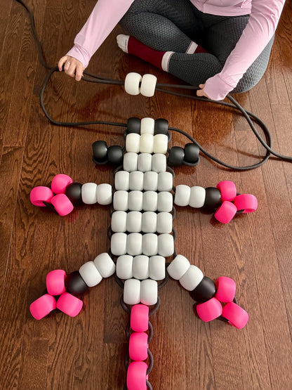 DIY Build Your Own Giant Pony Bead Opossum Keychain Kit  Nostalgia