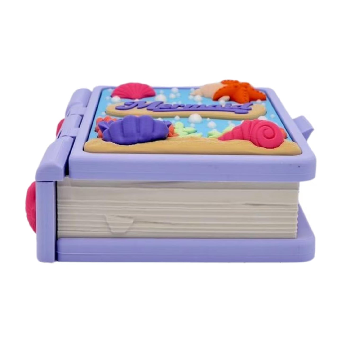 Mermaid Storybook Playset | Flexi Mermaid, Crab & Fish | Under the Sea Mini Toy Set