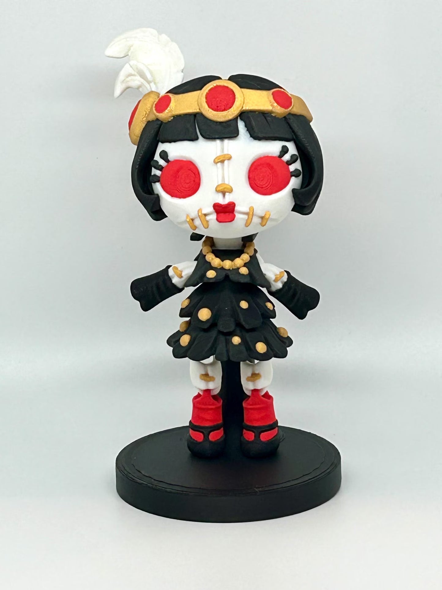 Creepy Cute Dolls with Stand, Dark Academia BookTok Shelf Decoration, Gift for Readers