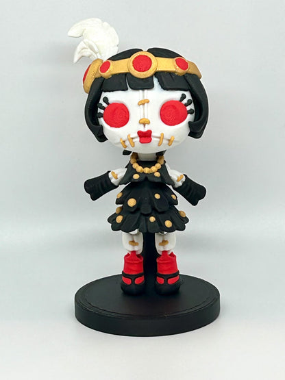 Creepy Cute Dolls with Stand, Dark Academia BookTok Shelf Decoration, Gift for Readers