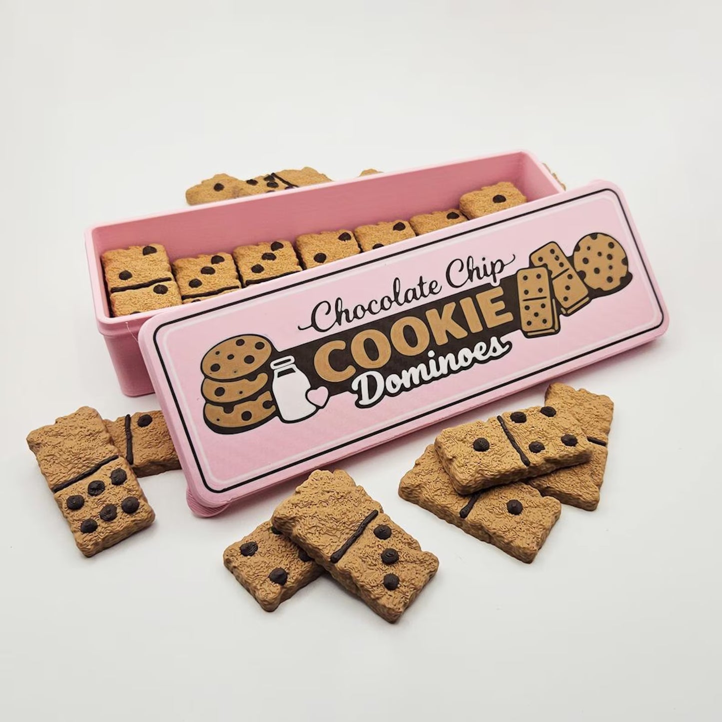 Chocolate Chip Cookie Dominoes Game