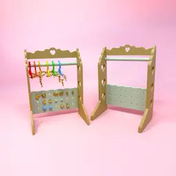 🎀 Mini Earring Organizer Stand | Cute Jewelry Display