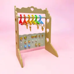 🎀 Mini Earring Organizer Stand | Cute Jewelry Display