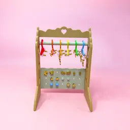 🎀 Mini Earring Organizer Stand | Cute Jewelry Display