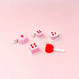 💕 Retro Kitsch USB-C Charms – 5 Pack | Kindle, Phone & Dust Plug Charms